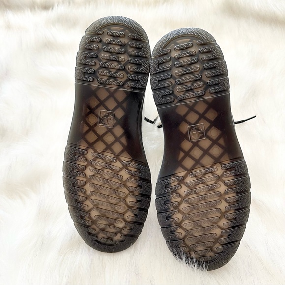 SOLD NWOB Dr. Martens Zavala Leather Combat Boot in White Size 8 41 Y2K - Picture 6 of 7